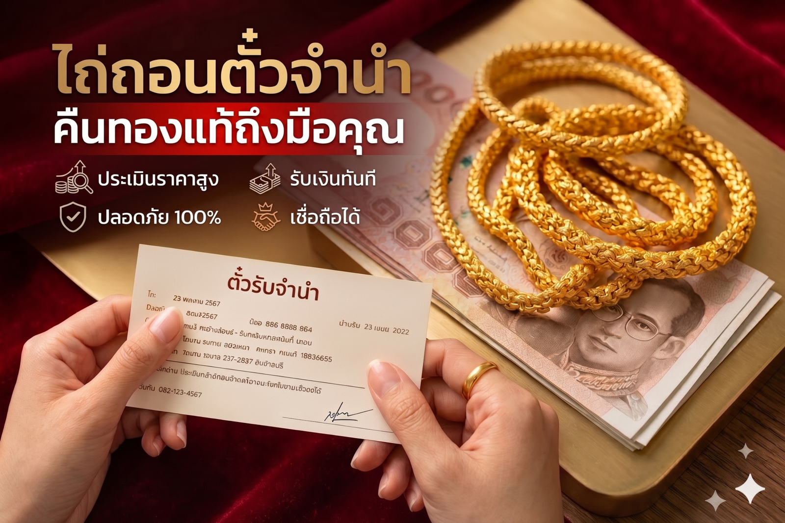 5 เหตุผลที่คุณต้อง ไถ่ตั๋วจำนำ ก่อนจะเสียดายไปตลอดกาล